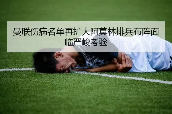 曼联伤病名单再扩大阿莫林排兵布阵面临严峻考验